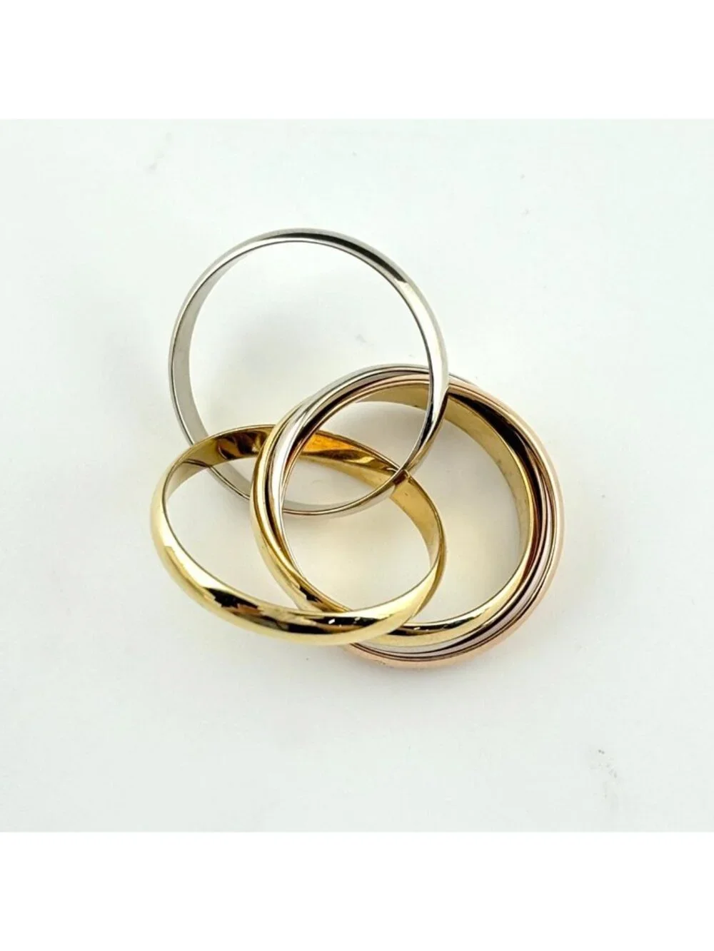 Cartier Trinity Ring YG Yellow Gold